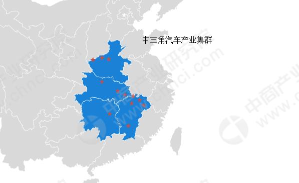 中国中三角汽车产业集群布局分析:新能源汽车项目投资热_财富号_东方
