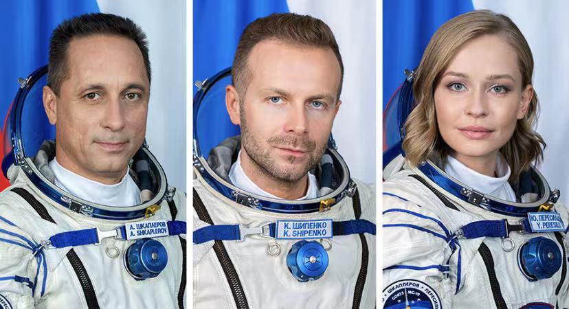 俄罗斯联盟飞船对接国际空间站太空电影《挑战》将开拍由NASA宇航员陪同