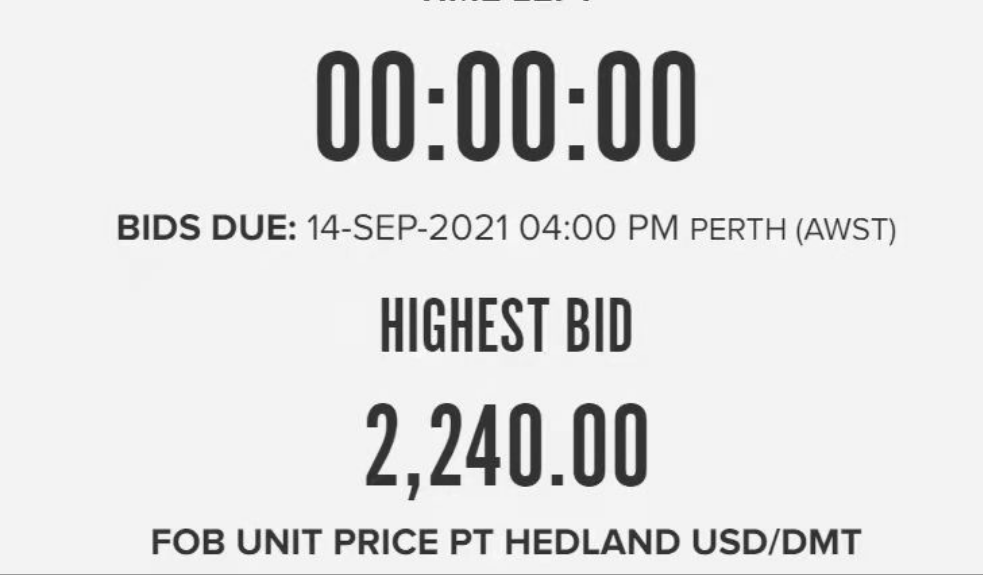 海通证券：Pilbara第二批锂精矿拍卖价格续创新高测算锂价或上破20万