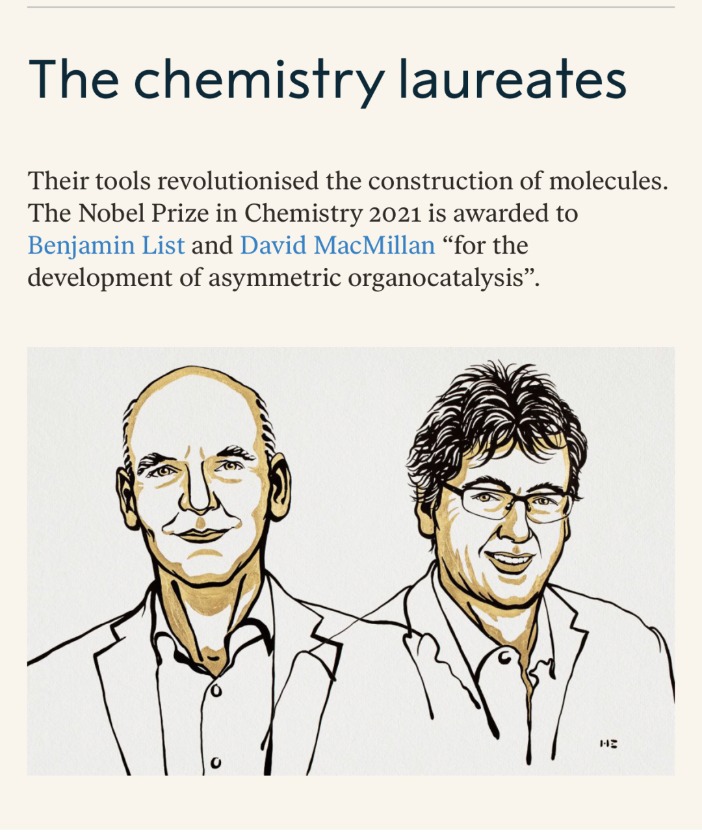 诺贝尔化学奖备受关注今年不例外