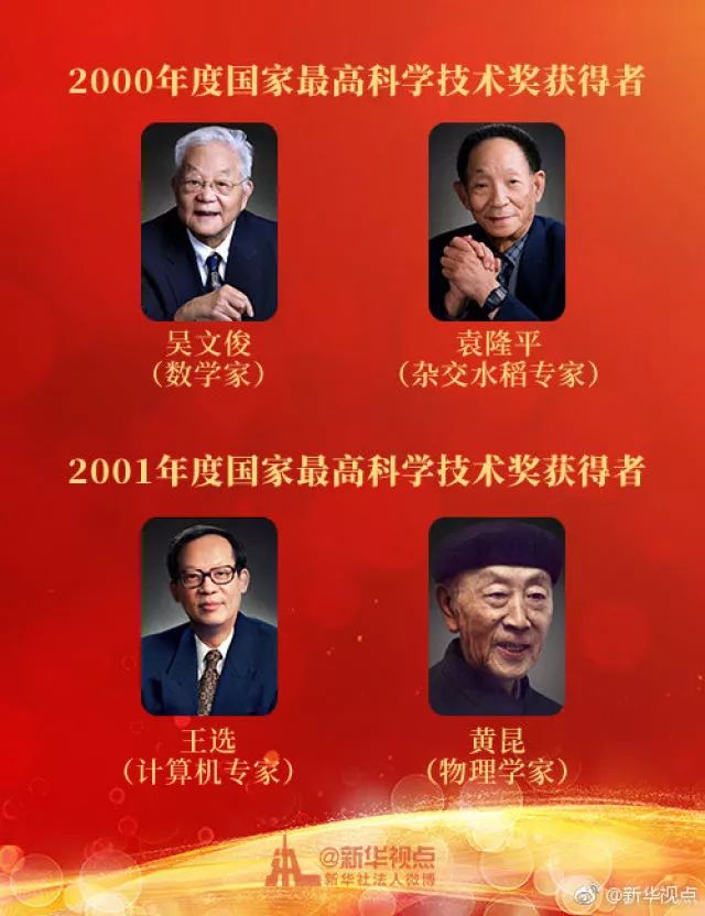 祝贺!刘永坦、钱七虎获国家最高科学技术奖