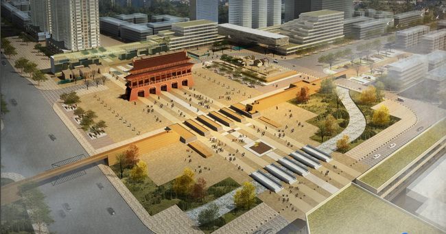 鲜事大唐第一国门重现来长安城明德门走一走瞧一瞧