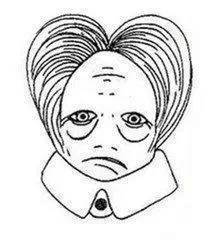 照片倒过来看牙都笑掉