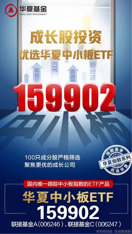 一篮子买优质成长股 华夏中小板ETF交投