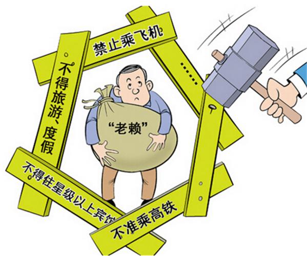 欠钱不还或许你可以不用当老赖但是你一定会被这样处罚