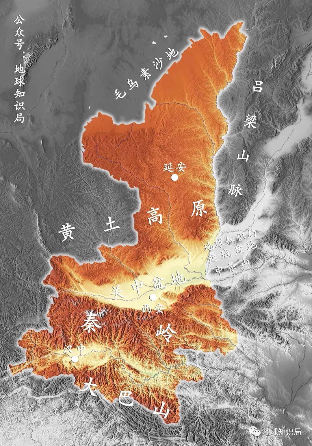 再细一点是"三山夹两盆"大处来看是"两山夹一盆"它们与平原和盆地地形