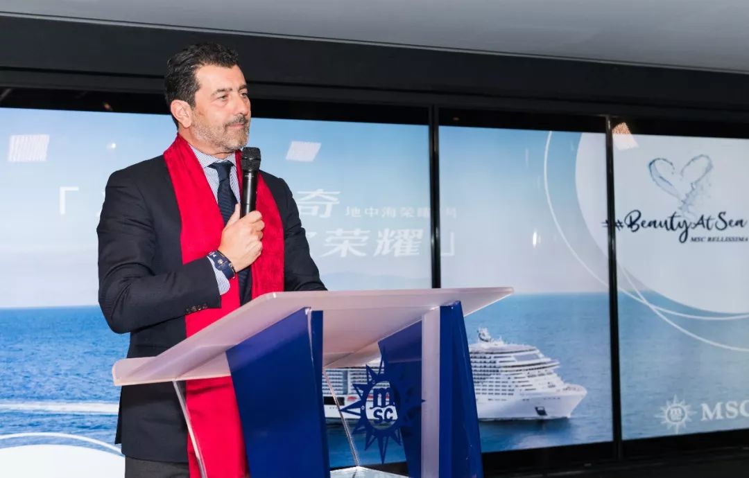 msc地中海荣耀号在英国南安普顿举行盛大命名仪式2020年进入中国市场