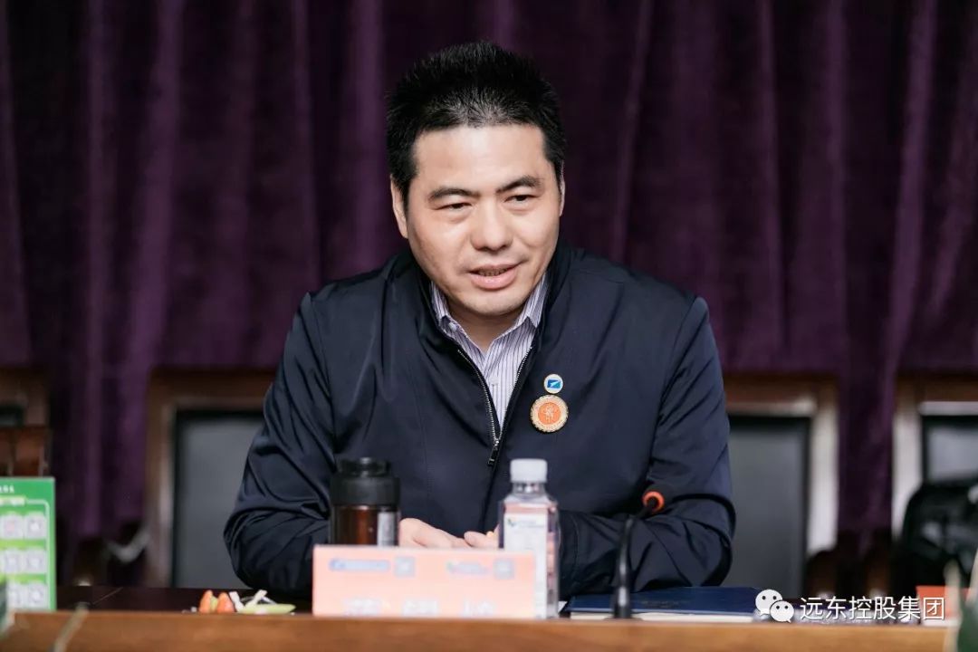 北京江苏企业商会副会长马建国一行来访远东