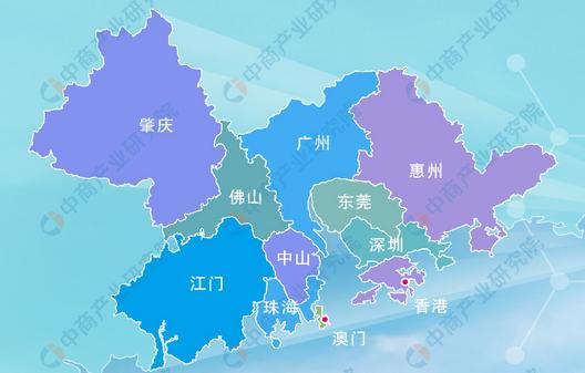 至此,這個囊括香港,澳門以及珠三角九市(包括廣州市,深圳市,珠海市