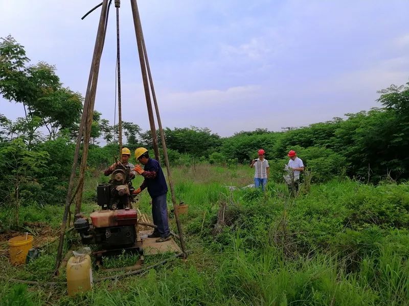 宁芜铁路外绕线定测地质钻探3标地质勘探项目的野外勘察工作圆满完成