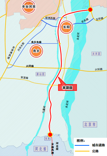 京雄高速窦店段路线图图片