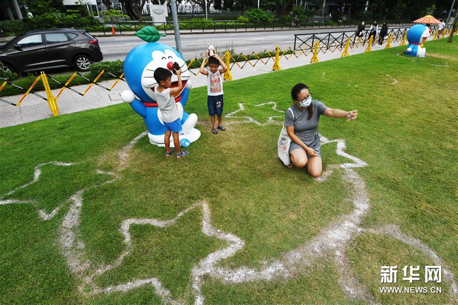 (国际)(2)新加坡国家博物馆举行哆啦A梦展览