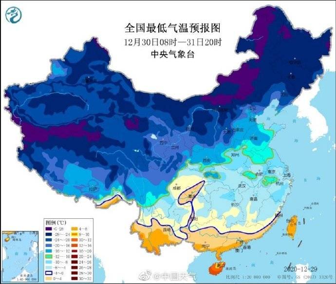 “霸王”冷浪深入南方，开始“快速冻结”模式。 雪线越过长江_东方财富网