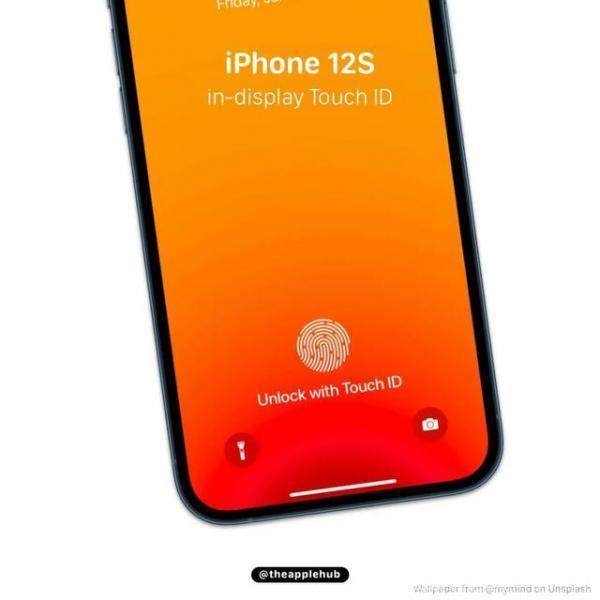 iPhone 12S最大亮点：或支持屏下指纹