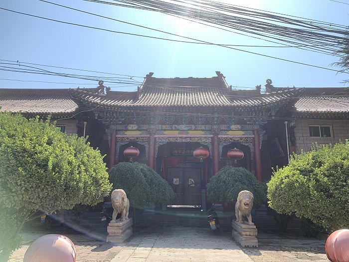 李春元在闻喜县东镇的住所,界面新闻敲门无人应答.摄影:翟星理