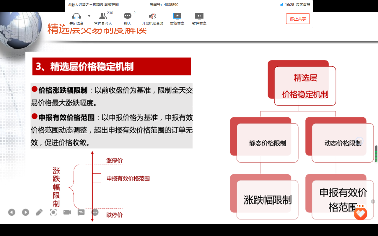 金融大讲堂之三板精选转板在即线上投教活动
