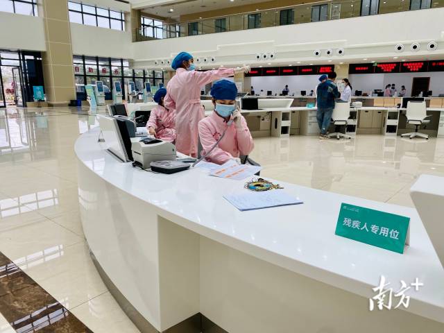 南海区人民医院新院区试运行