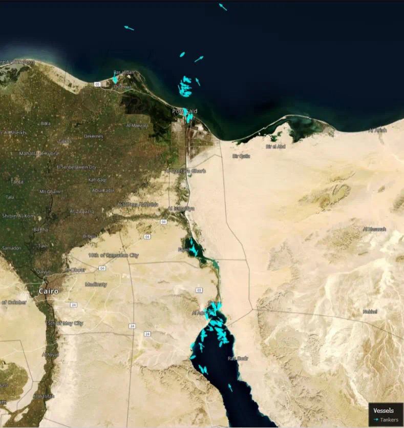 据彭博社3月24日消息,埃及苏伊士运河有望于24日或25日恢复通航