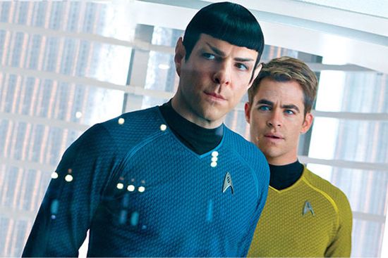 《星际迷航》中的Kirk和Spock