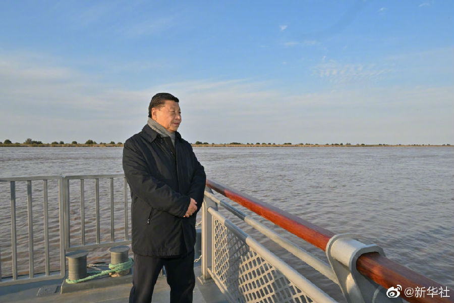 神圣计划网页客户端_习近平在山东东营考察黄河入海口