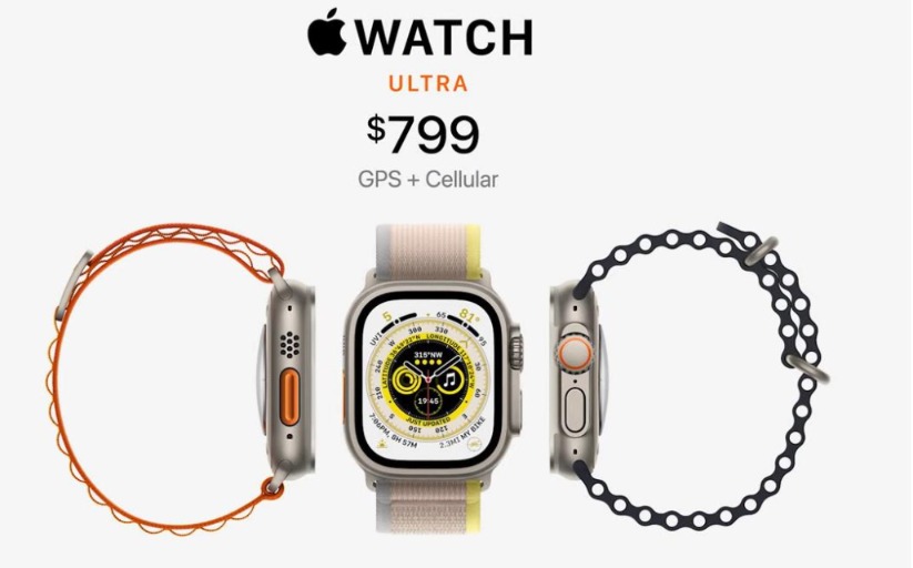 苹果发布Apple Watch Ultra钛合金手表！