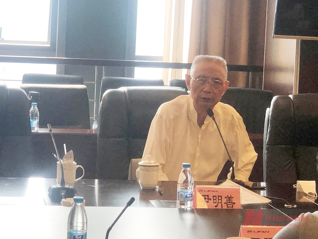 力帆创始人尹明善图片来源:每经记者鄢银婵摄