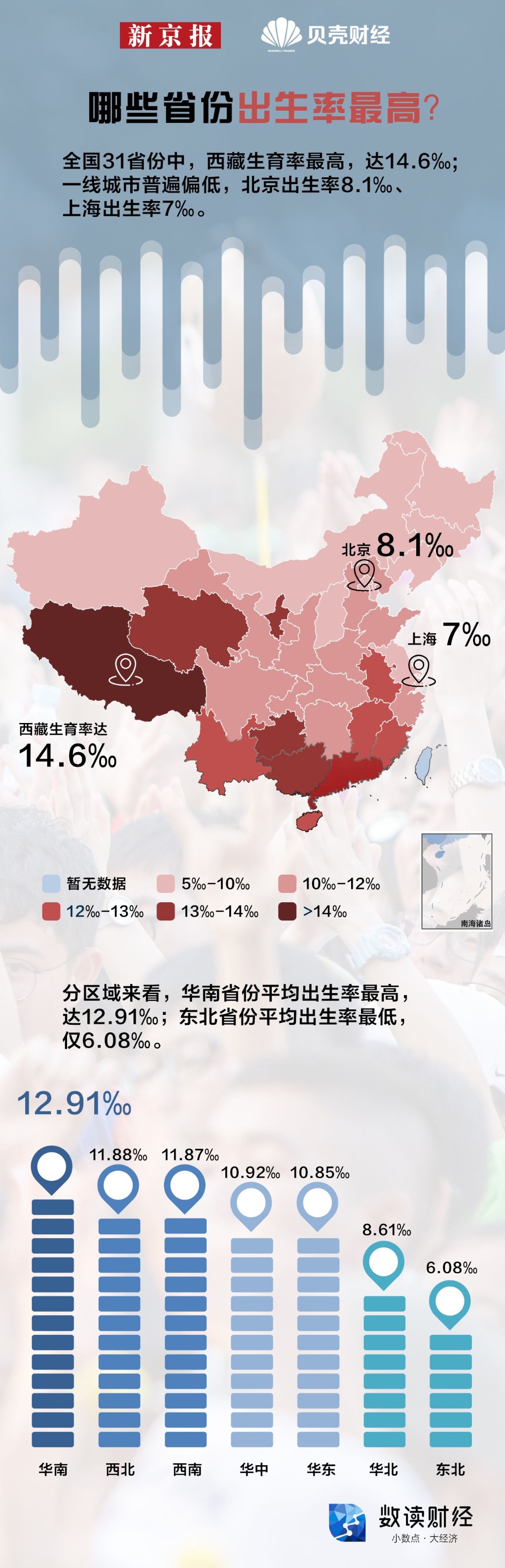 三孩政策背后生育地图：哪些省份的人最愿意生孩子？