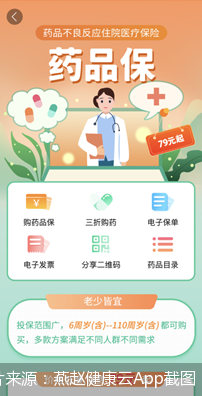 图片来源：燕赵健康云App截图