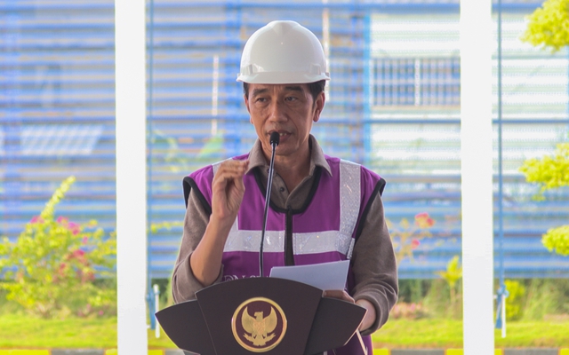 印度尼西亚总统佐科。新华社资料