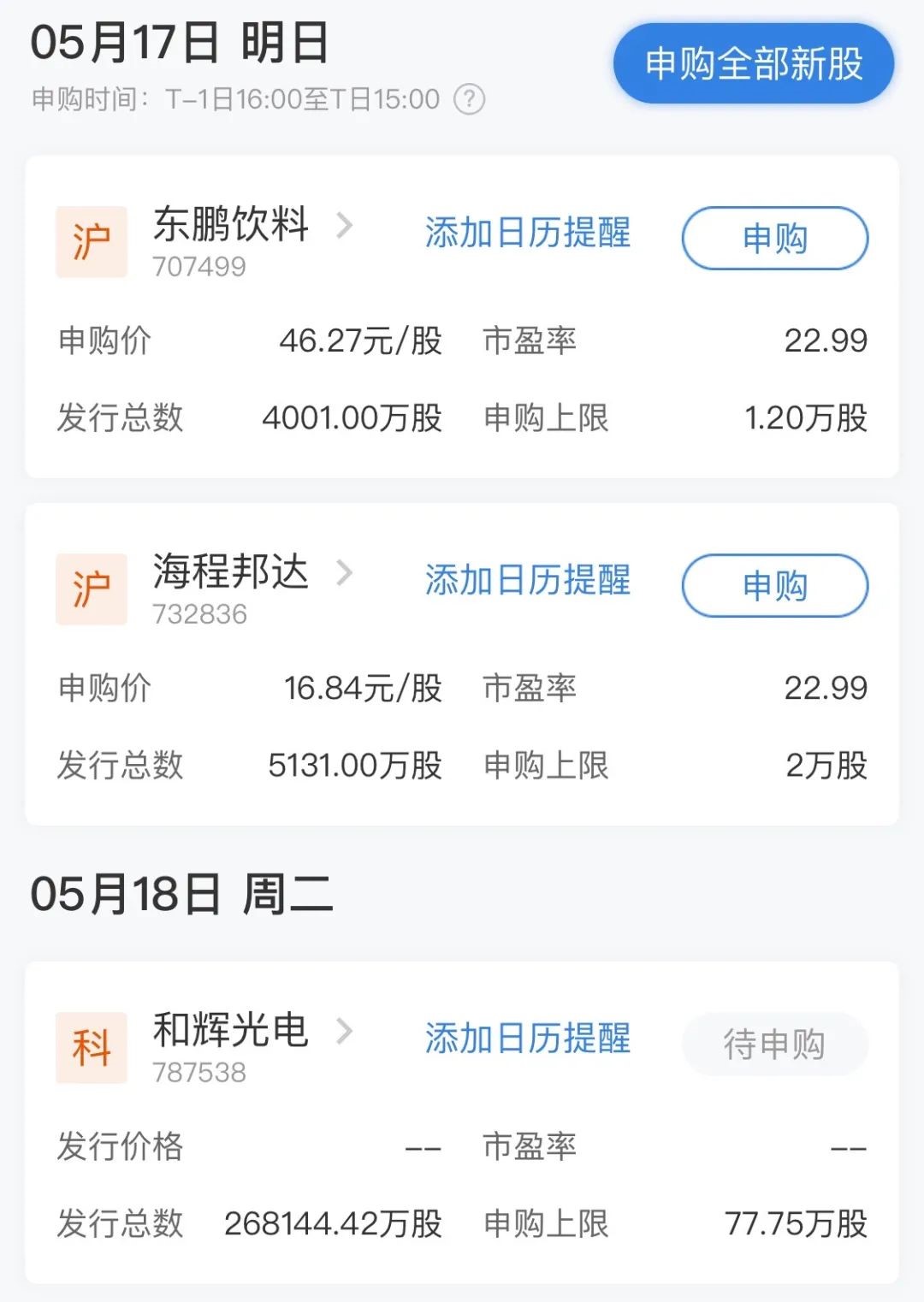 下周重磅日程：5月17日至5月23日当周重磅财经事件一览