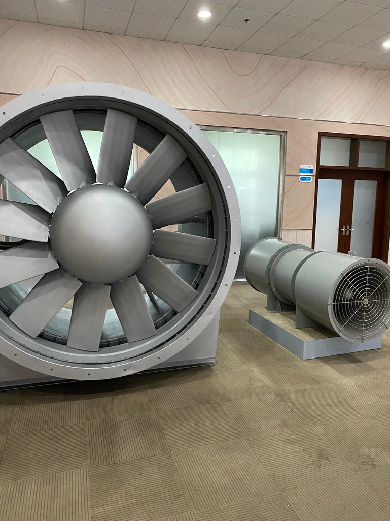 英飞生产的地铁风机