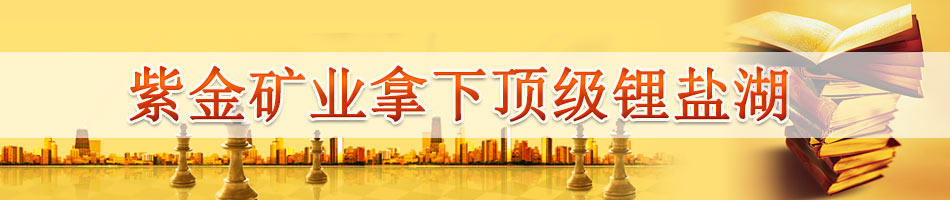 紫金矿业拿下顶级锂盐湖