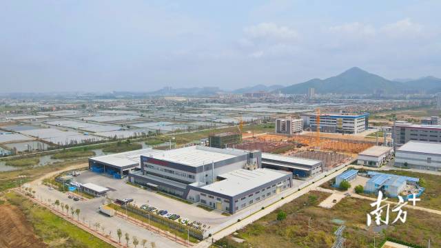 位于板芙镇河西片区的中山市智能制造装备产业园.