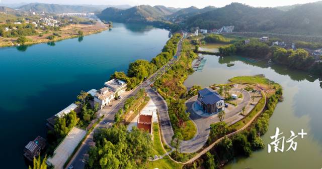 开放式景区如何运营?封开贺江碧道画廊这样做