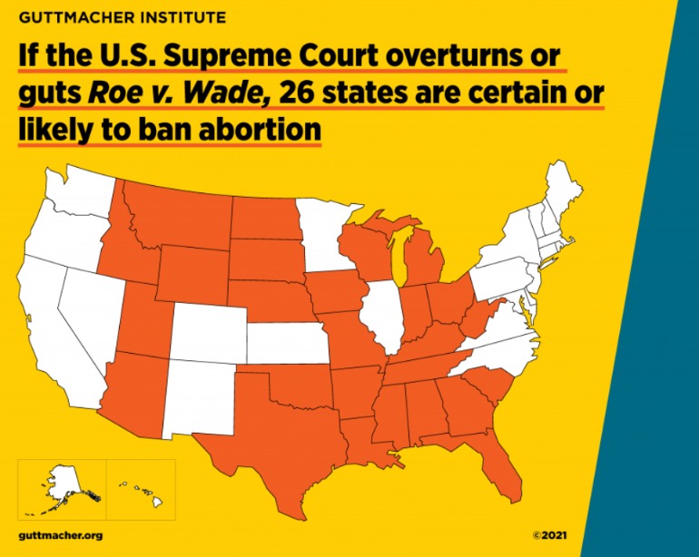 美国高院推翻“女性堕胎权受宪法保护”判例 政坛龙卷风呼啸而起