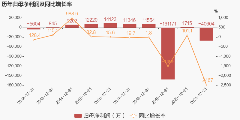 圖解年報愛康科技2021年歸母淨利潤由盈轉虧毛利率下降125